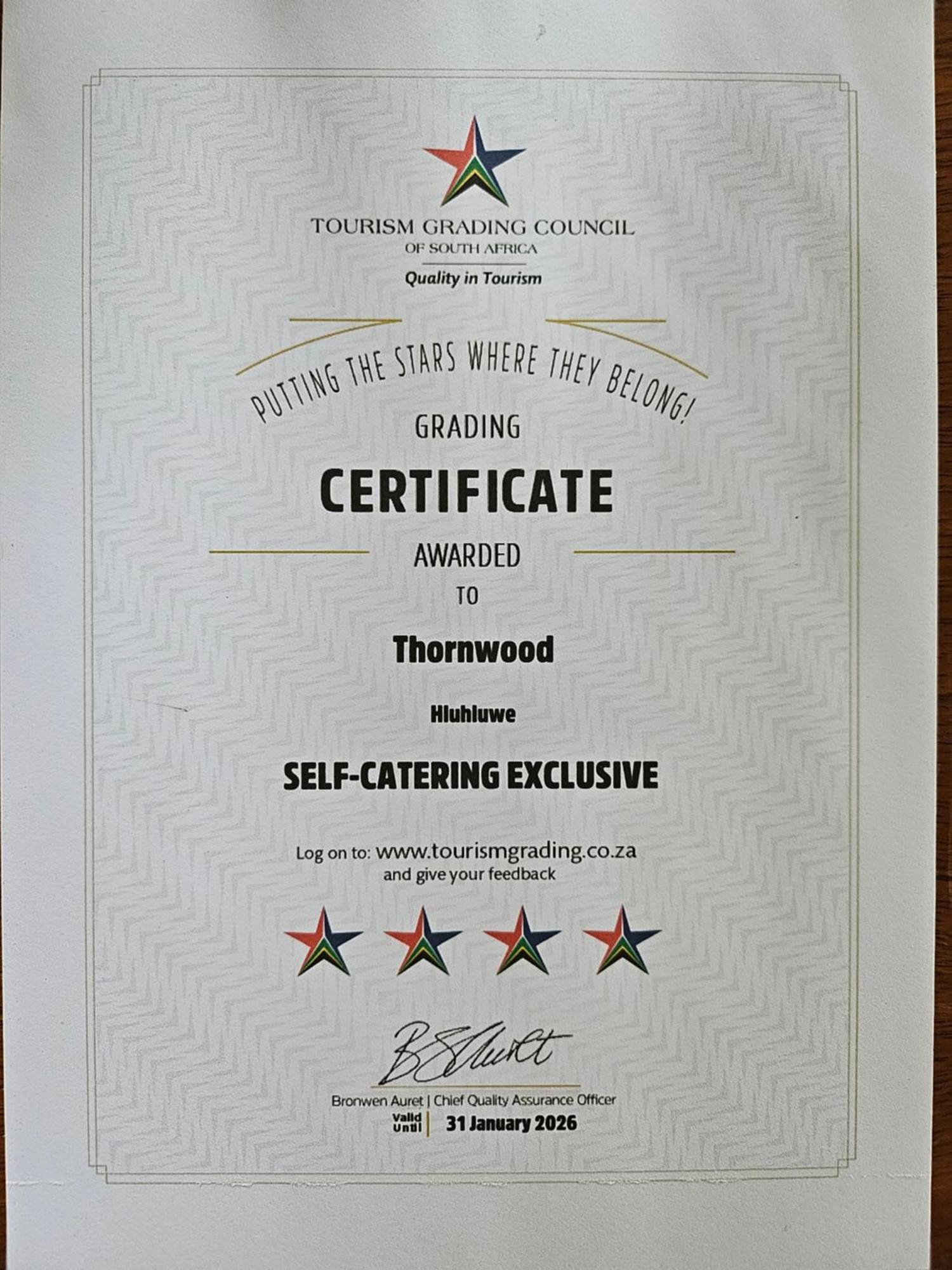 Thornwood Villa Hluhluwe Eksteriør bilde